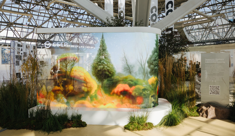 «Цифровой сад Сбера» на Cosmoscow 2023